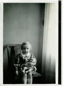 Hilsen til bedstemor fra Ruth.