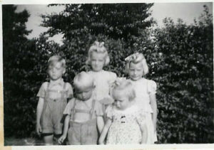 Kristian, Else, Marny, Henning og Grethe