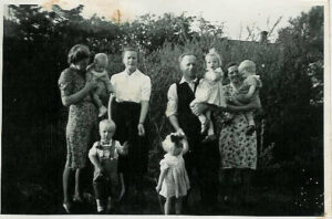 Gerda, Bolette, Niels Peder og Metha