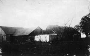 Niels Peders barndomshjem i Tulstrup (Det nye stuehus blev bygget i 1923)