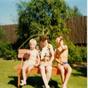 Tina, Helene og Bo