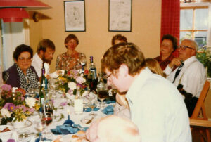 Karls mor, Boye, Doris,?, Helene, Niels-Peder og Karl