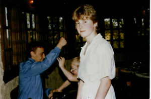 Tina´s konfirmation 15/5-1983