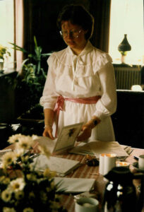 Marlene som konfirmand 1986