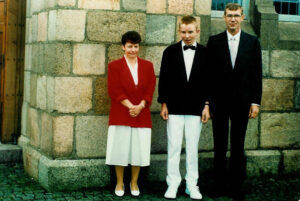 Marny, Jan og Svend 29/4-1990